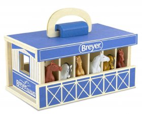 Breyer Farms Wooden Stable Playset (breyer-59217)