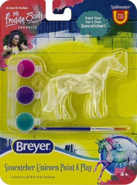 Suncatcher Unicorn Paint & Play Assorted (breyer-4231)