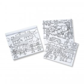 Jumbo Coloring Pad - Town (MD-30250)
