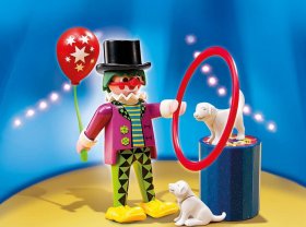 *Clown with Dog Show (PM-4760)