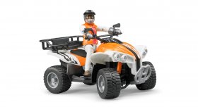 Quad with Driver (BRUDER-63000)