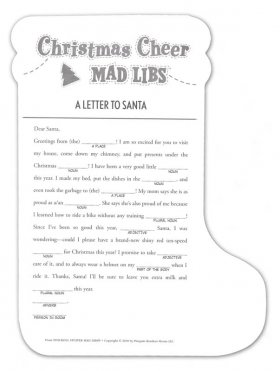 Christmas Cheer Mad Libs (9781524793388)