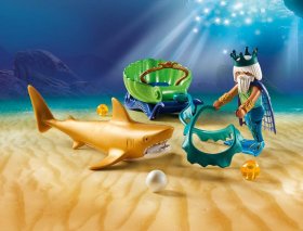 King of the Sea with Shark Carriage (PM-70097)