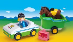 Car with Horse Trailer (PM-70181)
