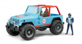 Jeep Blue Cross Country Racer with Driver (BRUDER-2541)