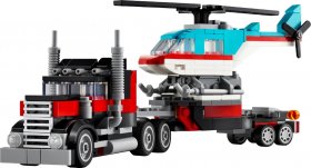 Flatbed Truck with Helicopter (lego-31146)