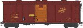 Bowser 40ft Box Car, C&NW (with hatches) HO-scale (BOW34155)