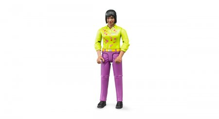 Woman, medium skin, pink jeans (BRUDER-60403)
