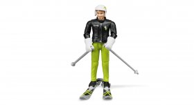 Skier with accessories (BRUDER-60040)