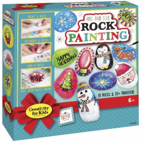 Holiday Hide and Seek Rock Painting Kit (6193000)