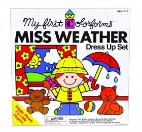 Colorforms - My First Colorforms Miss Weather Dress UP (2423)