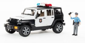 Jeep Rubicon Police Car with Policeman (BRUDER-2526)