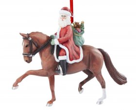 Dressage Santa Ornament (breyer-700653)