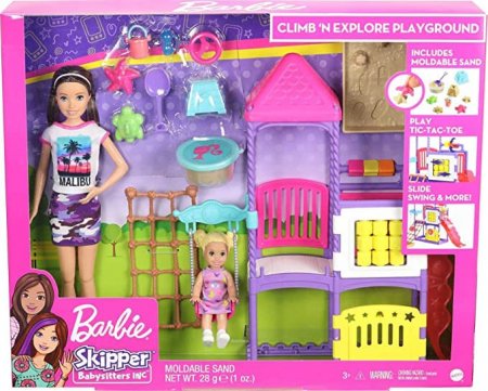 Skipper Climb \'N Explore Playground Dolls And Playset (GHV89)