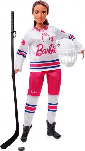 Barbie Hockey Player Doll (HFG74)