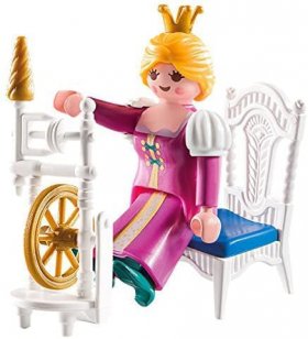 *Princess with Weaving Wheel (PM-4790)