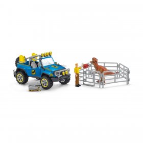 Off-Road Vehicle with Dino Outpost (sch-41464)