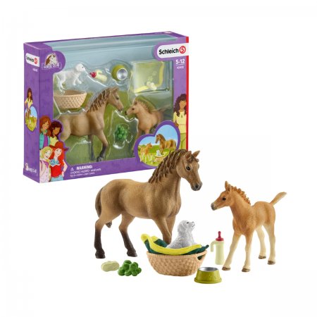 Sarah\'s Baby Animal Care with Quarter Horse (sch-42432)