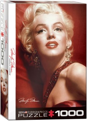 Marilyn Monroe Red Portrait by Sam Shaw (6000-0812)
