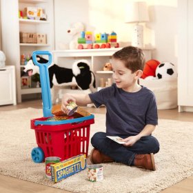 Fill & Roll Grocery Basket Playset (MD-4073)