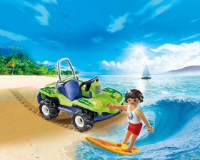 Surfer with Beach Quad (PM-6982)