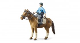 bworld Police with Horse (BRUDER-62507)
