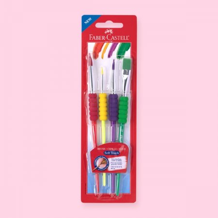 4 Pack Soft Grip Brushes (FC481600)