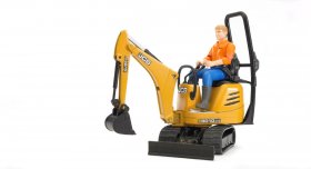 JCB Micro Excavator 8010 CTS with Man (BRUDER-62002)