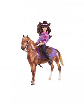 Casual Western Horse and Rider (61116)