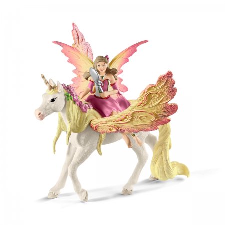 Fairy Feya with Pegasus Unicorn (sch-70568) Bayala