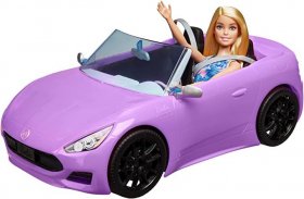 Barbie Purple Convertible with Blonde Doll (HBY29)