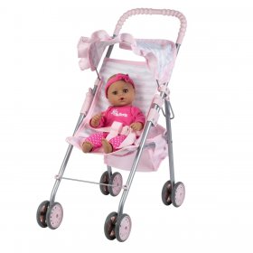 Pink Medium Shade Umbrella Stroller (ADORA-21970)