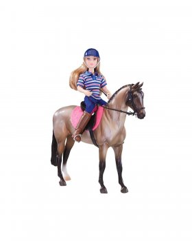 Casual English Horse and Rider (61114)