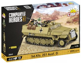 SD.KFZ 251 AUSF.D (Company of Heroes 3) (cobi-3049)