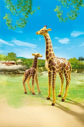 Giraffe with Calf (PM-6640)