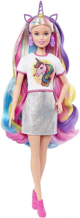 Barbie Fantasy Hair Doll Blonde (GHN04)