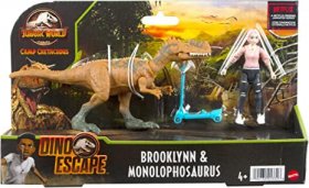 Brooklynn and Monolophosaurus (HCL90)