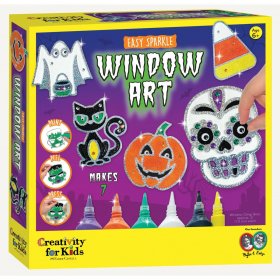 Halloween Easy Sparkle Window Art (6315000)