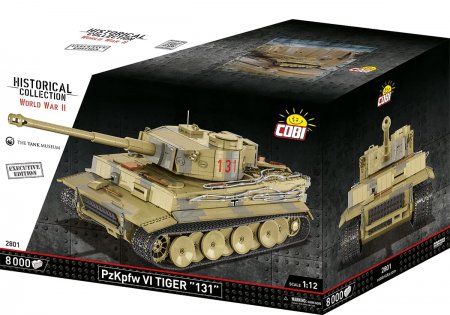 PzKpfw VI Tiger \"131\" Panzer 1:12 (COBI-2801)