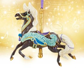 Plume Carousel Ornament 2019 Ornament (700623)