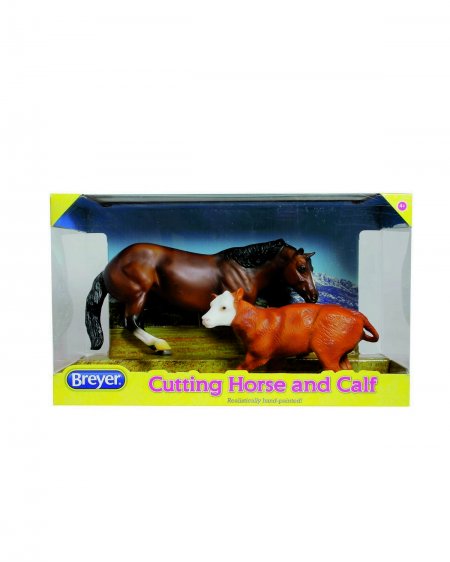 Cutting Horse & Calf Set (61091)