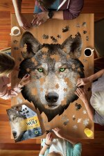 I am Wolf 550pc Puzzle (3003-IamWolf)