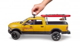 RAM 2500 Power Wagen Life Guard with Figure, Stand up Paddle (BR
