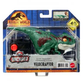 JW Uncaged Click Tracker Velociraptor Green