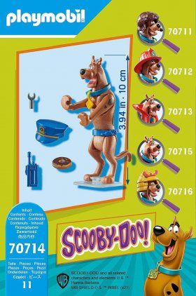 SCOOBY-DOO! Collectible Police Figure (PM-70714)