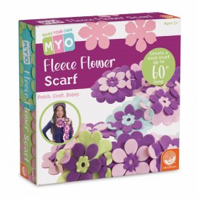 Myo: Fleece Flower Scarf (MW-13964516)