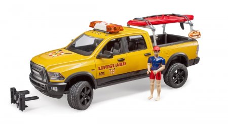 RAM 2500 Power Wagen Life Guard with Figure, Stand up Paddle (BR