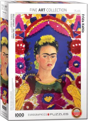Self Portrait, The Frame by Frida Kahlo (6000-5425)