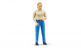 Woman Light Skin blue jeans (BRUDER-60408)