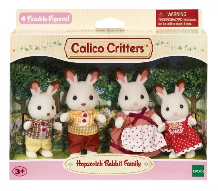 Hopscotch Rabbit Family (cc1642)
